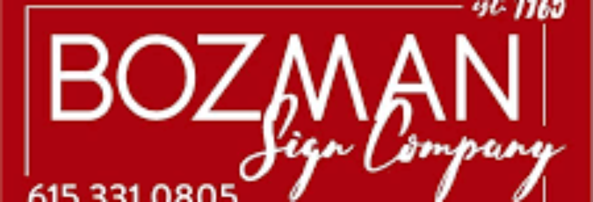 Bozman Sign Co, Inc.