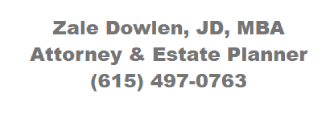 Zale Dowlen, Attorney